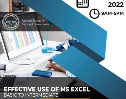 Effective Use of MS Excel